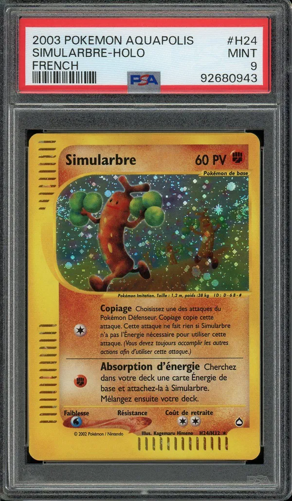 PSA 9 Simularbre Holo