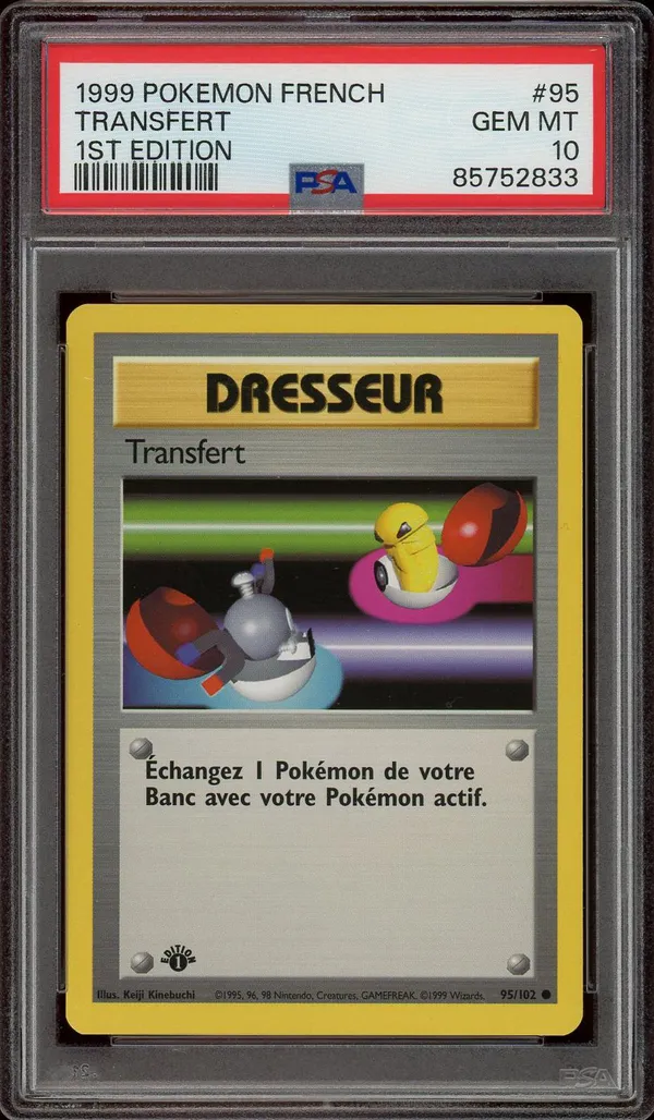 PSA 10 Transfert