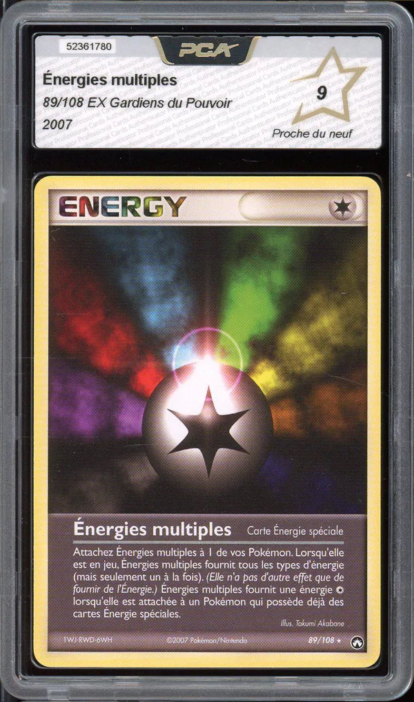 PCA 9 Energies Multiples