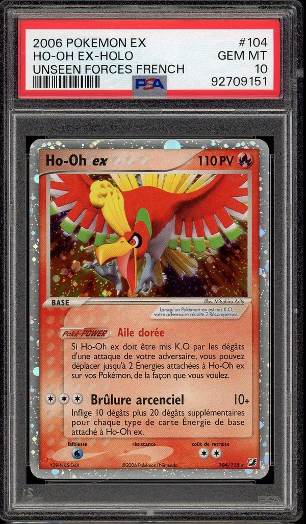 PSA 10 Ho-Oh Ex