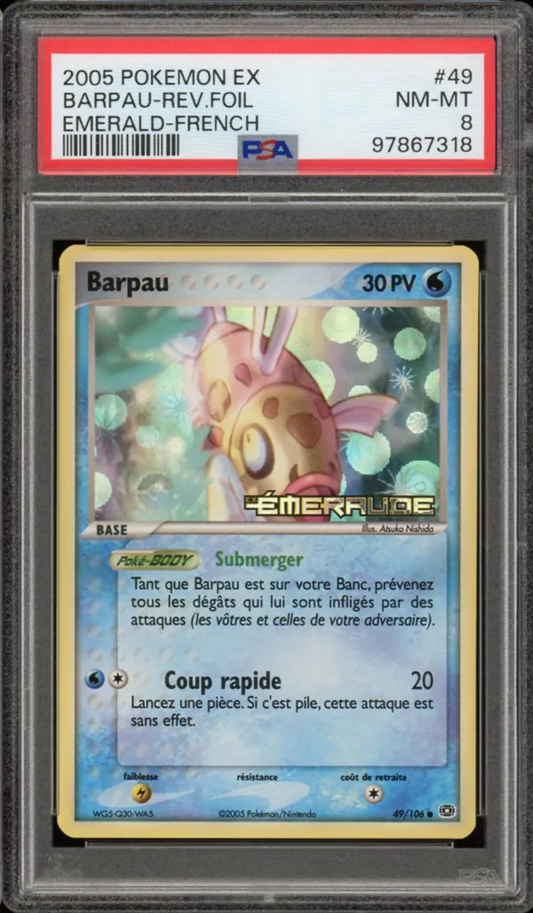 PSA 8 Barpau Reverse