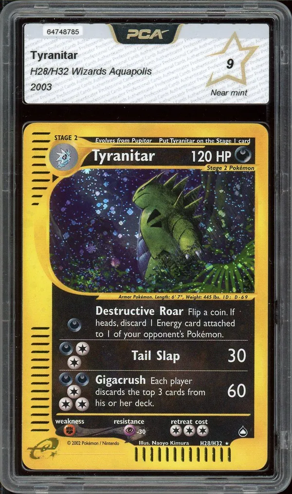 PCA 9 Tyranitar Holo