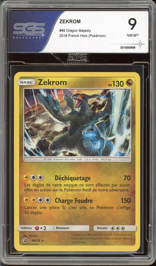 SGS 9 Zekrom Holo