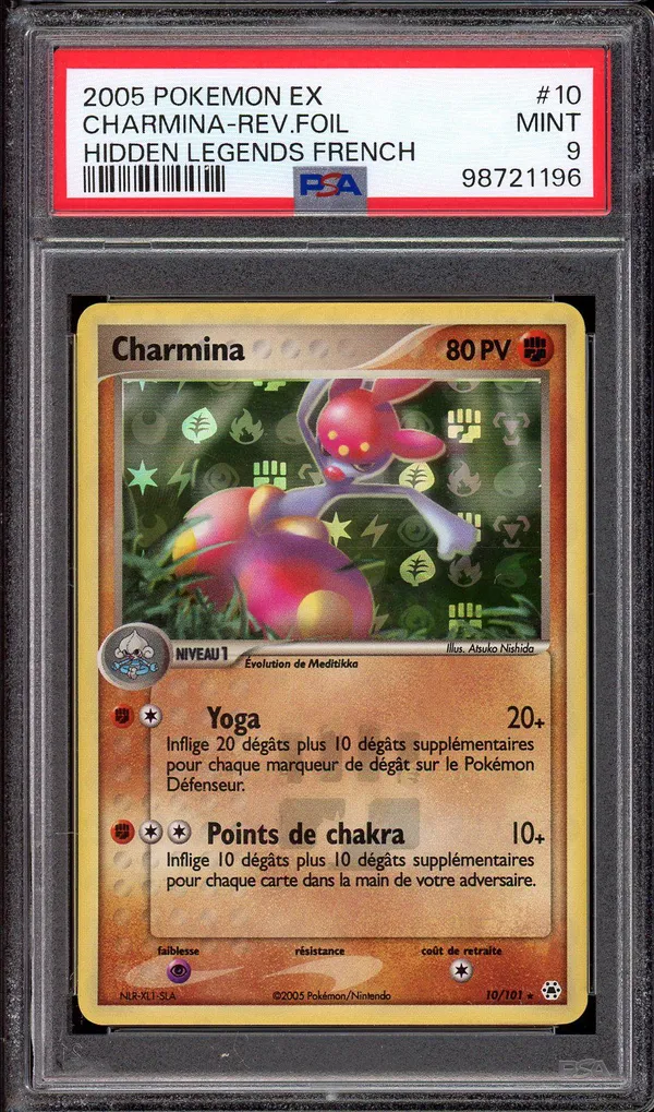 PSA 9 Charmina Reverse