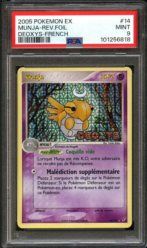 PSA 9 Munja Holo Reverse