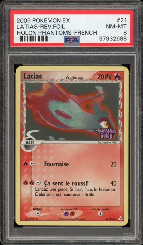 PSA 8 Latias Reverse