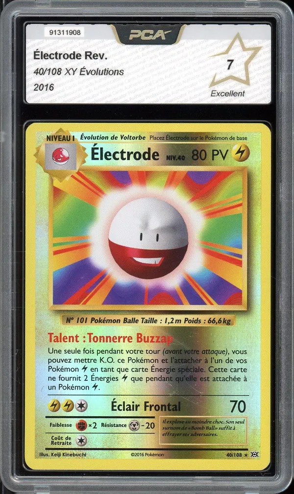 PCA 7 Electrode Reverse