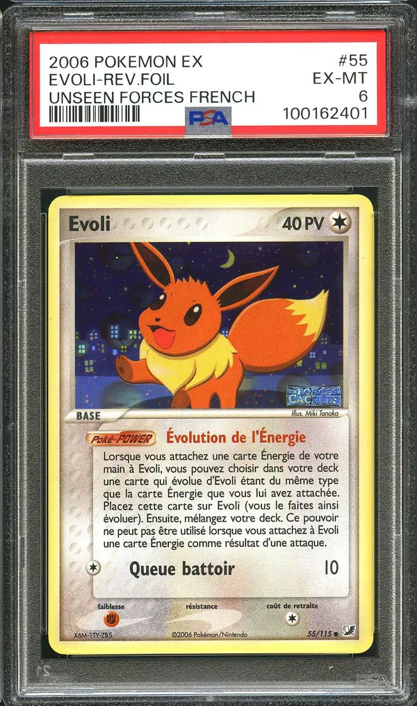 PSA 6 Evoli Reverse