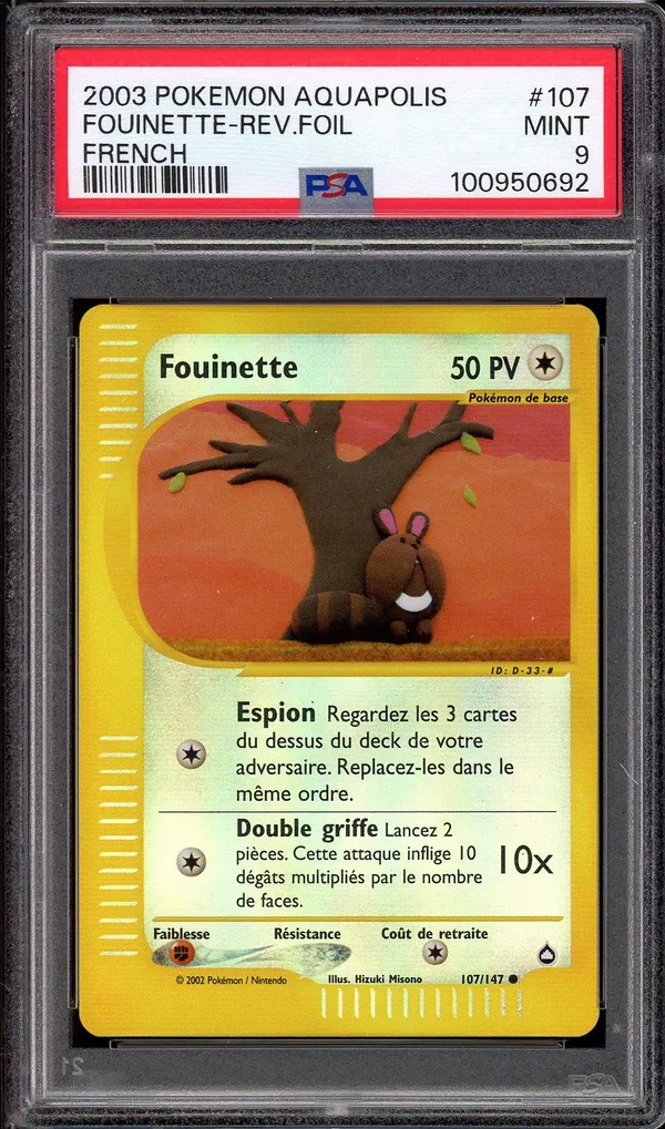 PSA 9 Fouinette Reverse