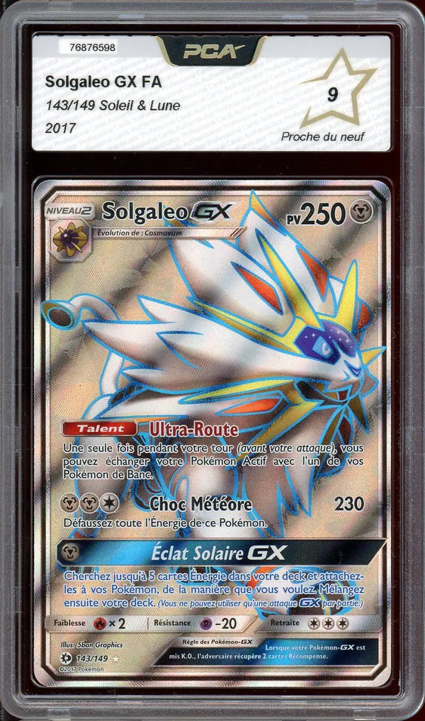 PCA 9 Solgaleo Gx