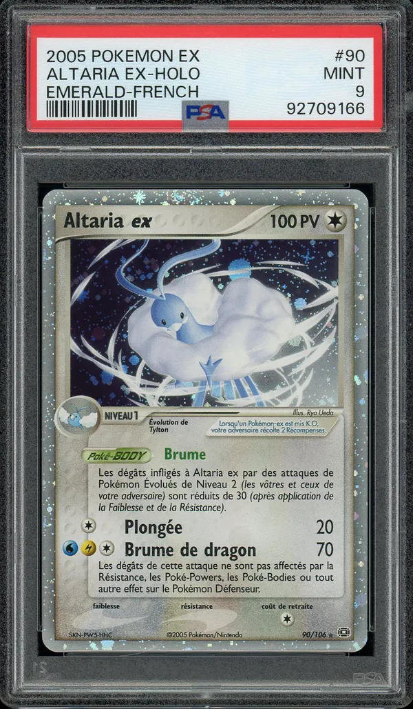 PSA 9 Altaria Ex