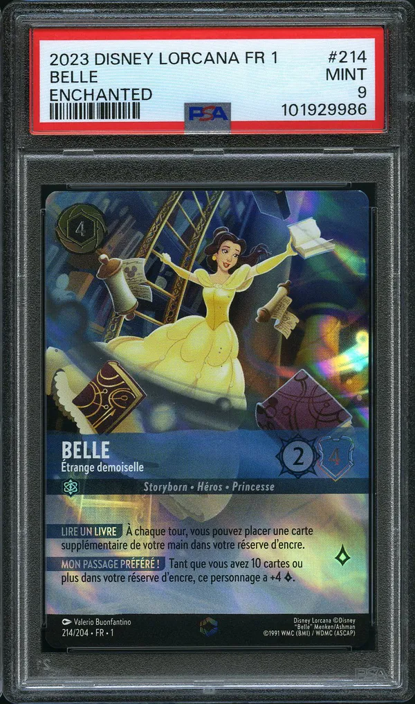 PSA 9 Belle Enchantée