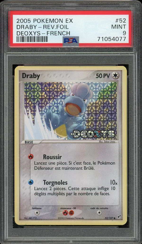 PSA 9 Draby Reverse