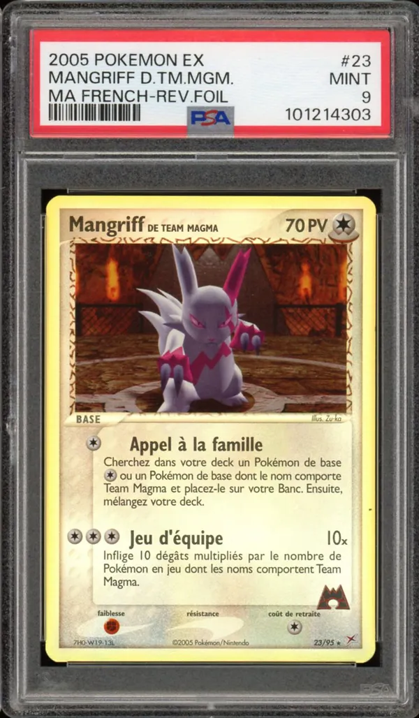 PSA 9 Mangriff Reverse