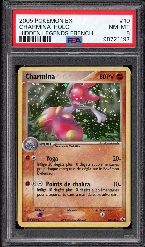 PSA 8 Charmina Holo