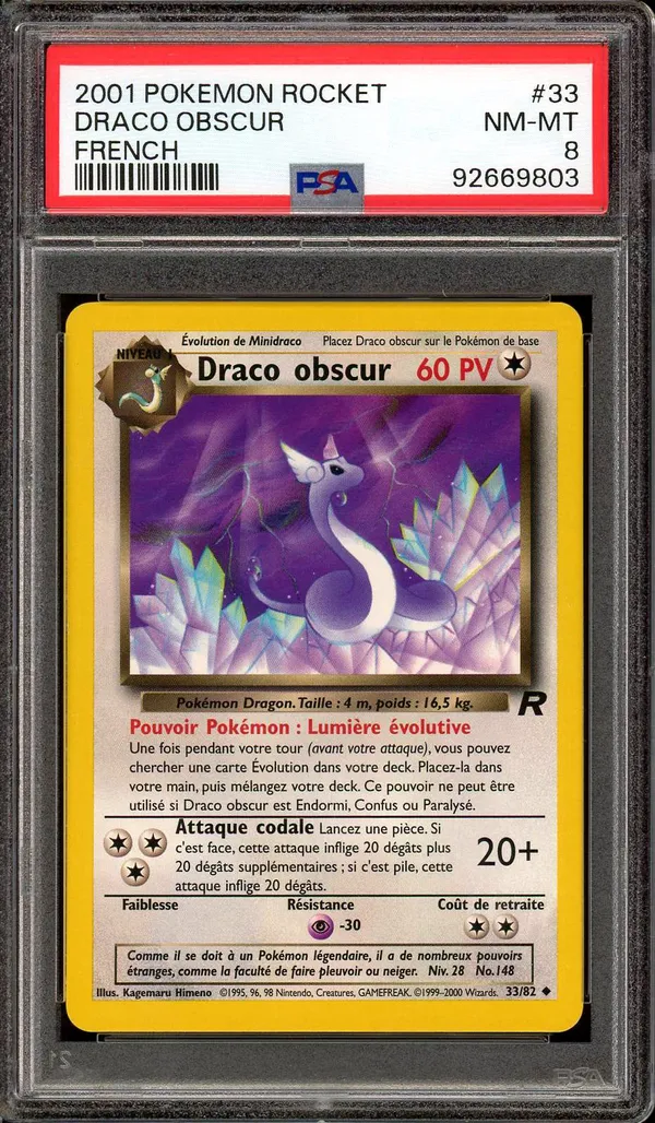 PSA 8 Draco Obscur