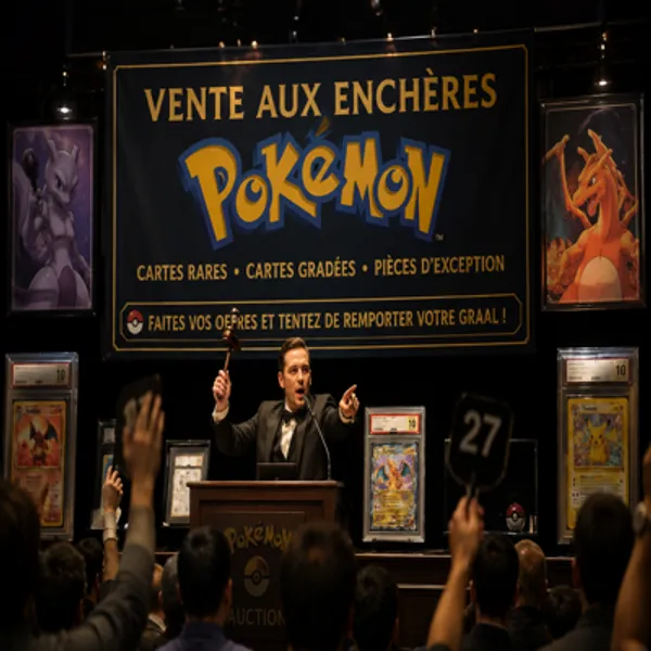 💎 Enchères Pokémon : Trésors rares et cartes légendaires ! 💎