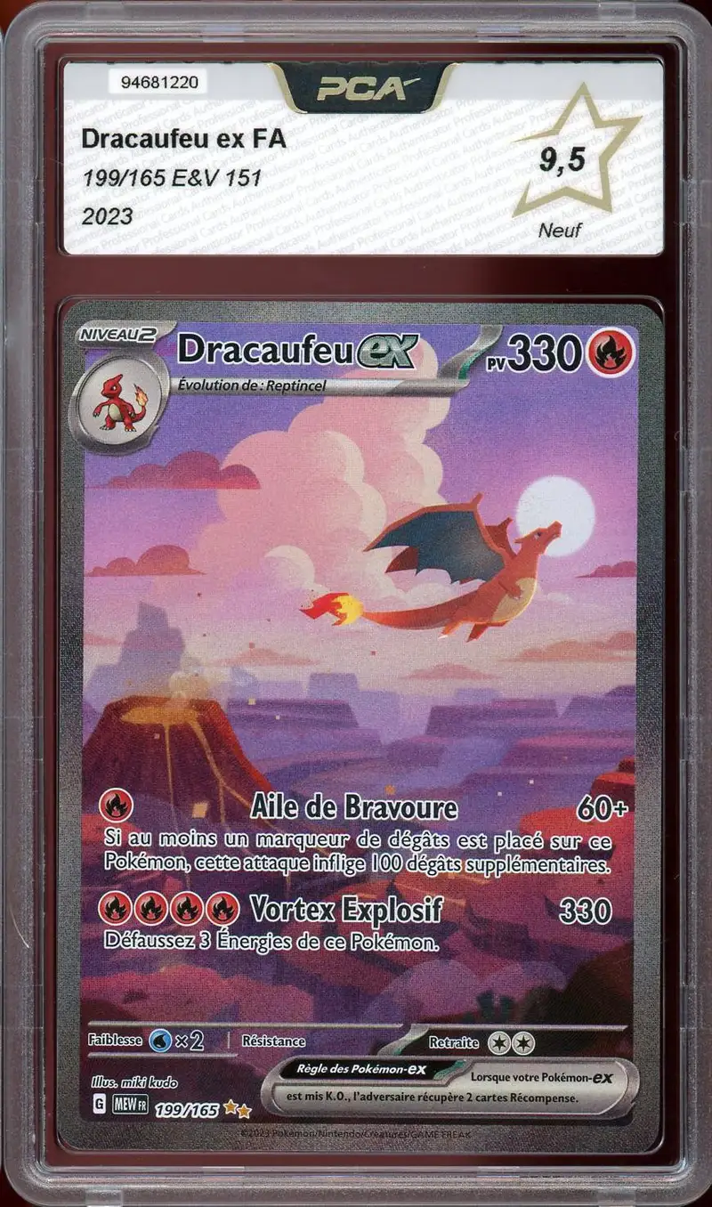 PCA 9.5 Dracaufeu Ex