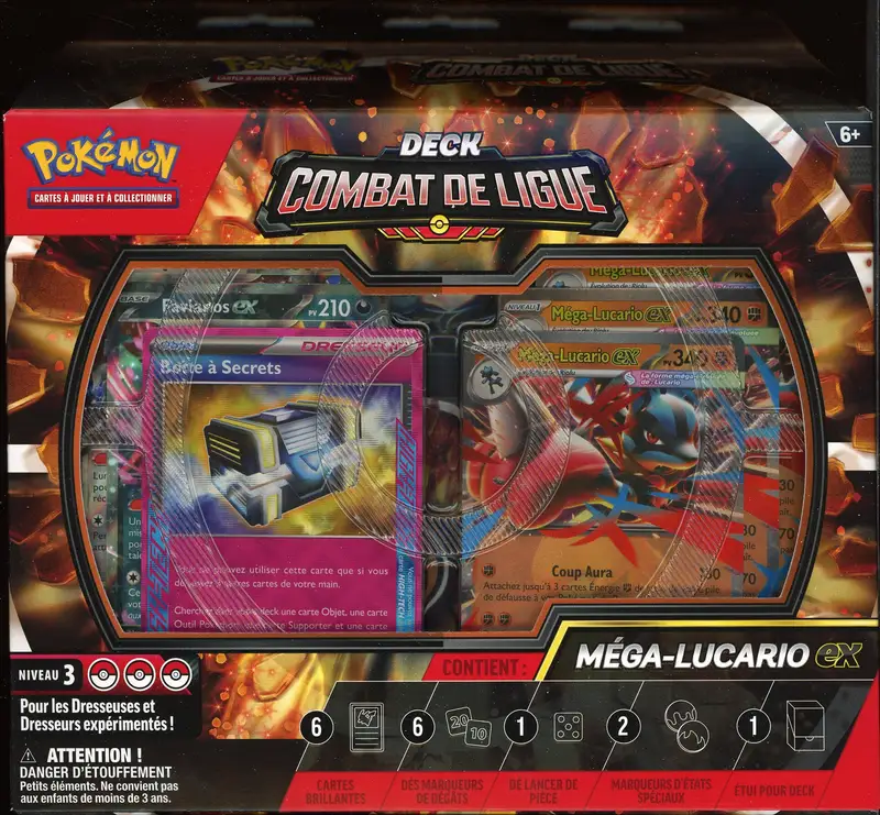 Deck Combat de Ligue Mega Lucario Ex