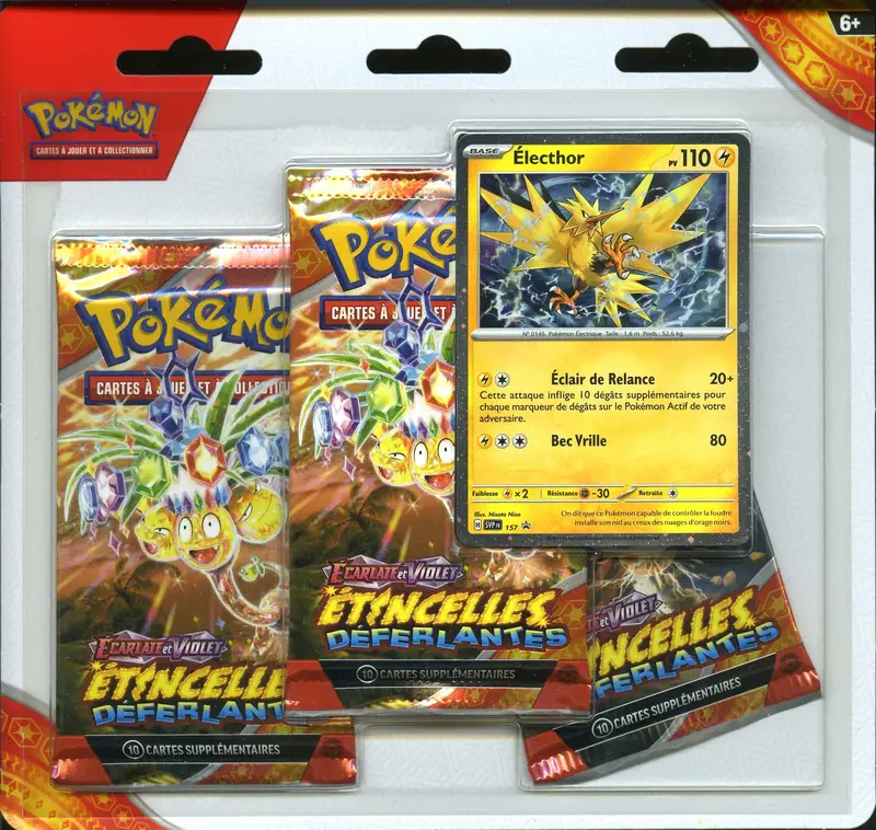 Tripack EV8 Etincelles Déferlantes