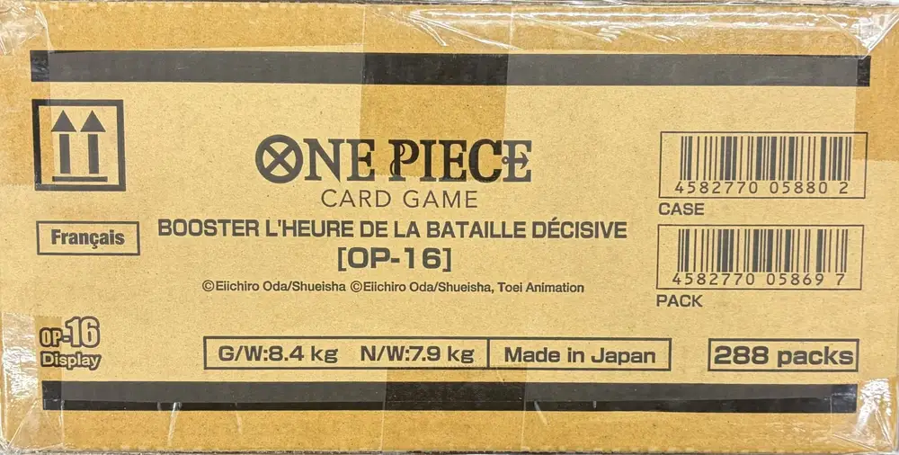 Case Display OP-16 L'Heure de la Bataille Décisive