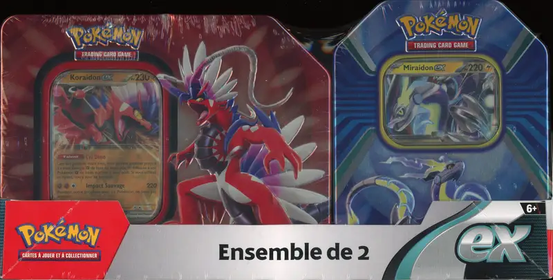 Ensemble de 2 Pokébox Ex