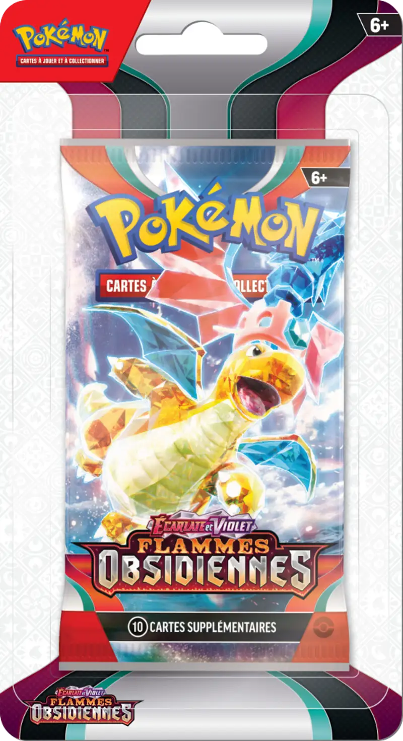 Booster Blister EV3 Flammes Obsidiennes