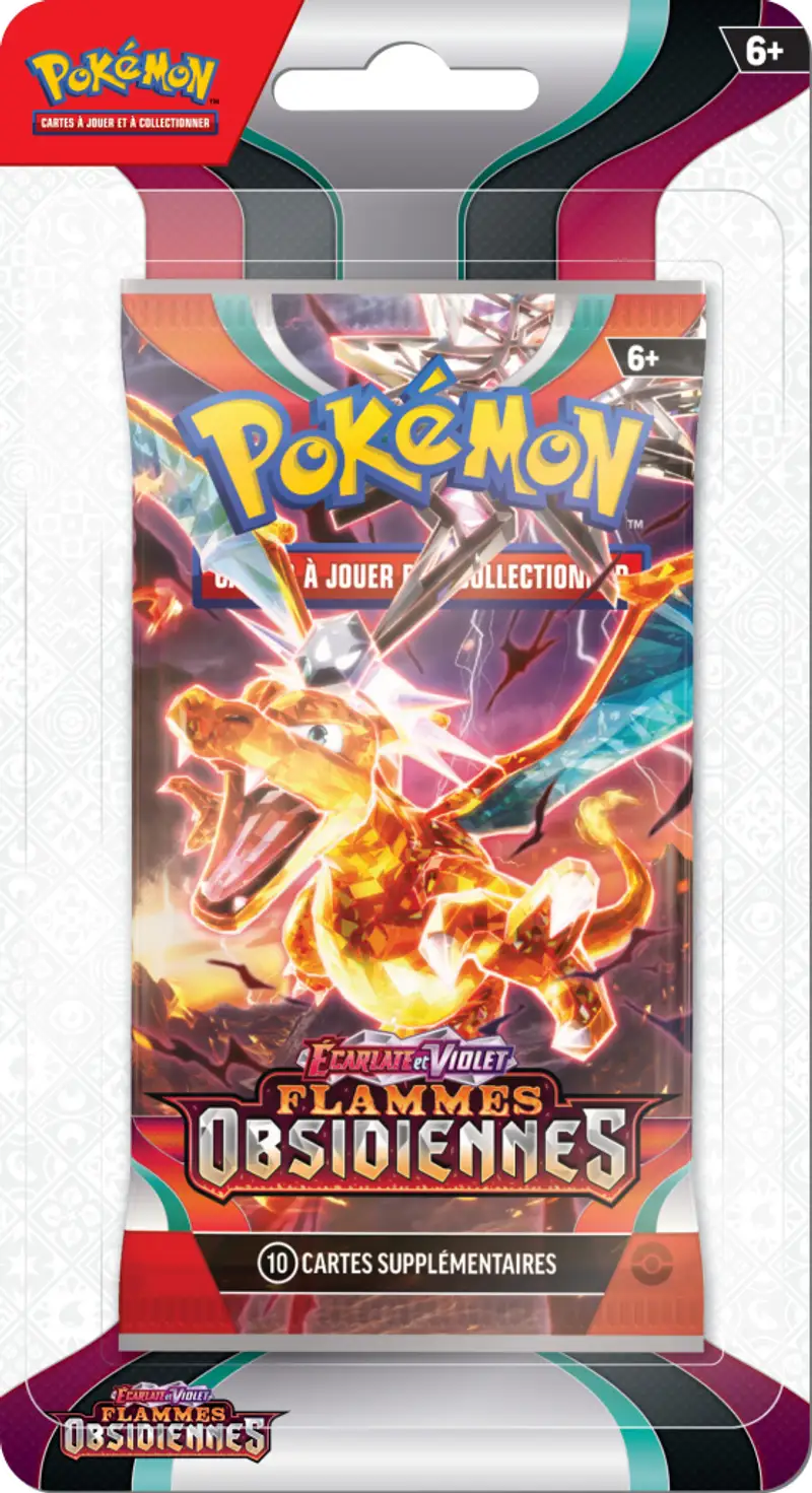 Booster Blister EV3 Flammes Obsidiennes
