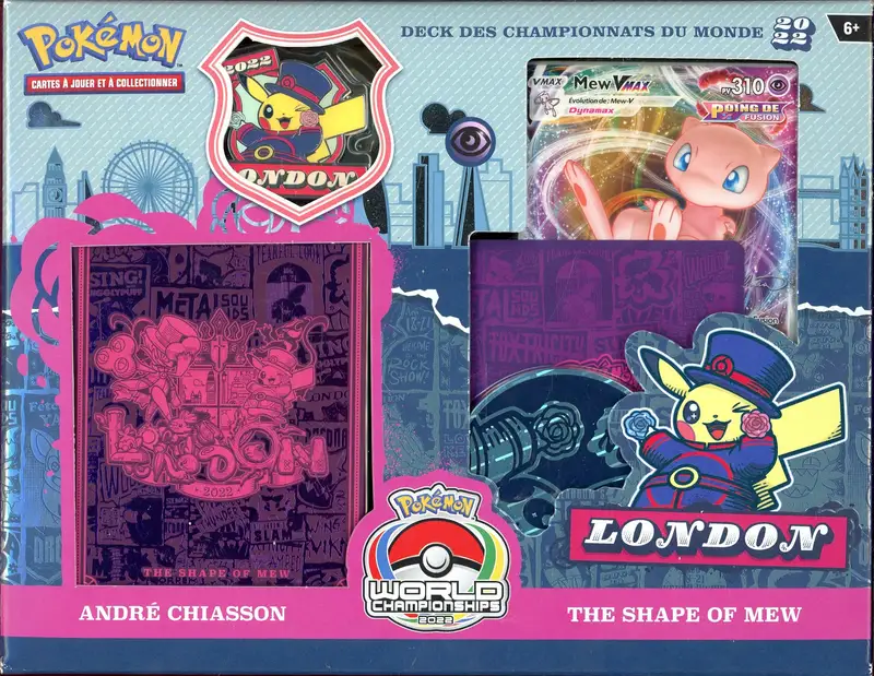 Deck des Championnats du Monde André Chiasson The Shape of Mew