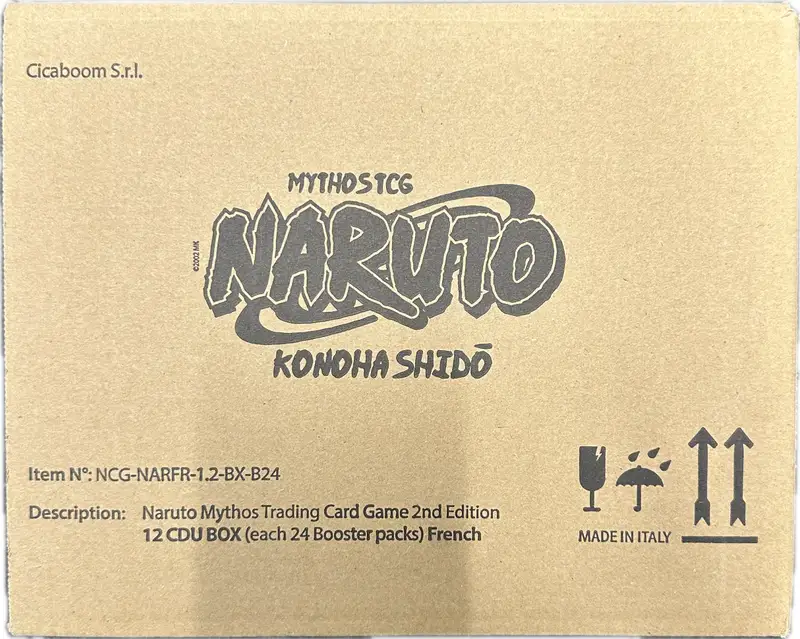 Case de Display Naruto Set de Base Edition 2