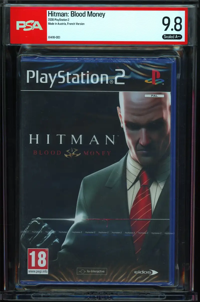 PSA 9.8 Hitman Blood Money