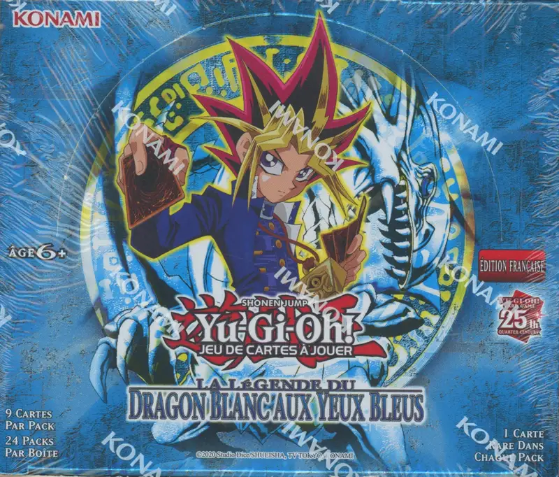Display Yu-gi-Oh! Le Dragon Blanc aux Yeux Bleus