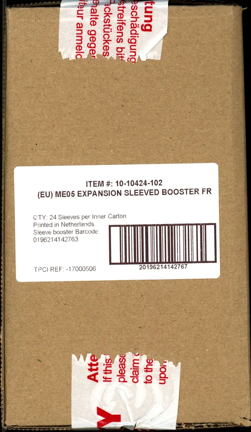Case Booster Blister ME5 Nuit Noire