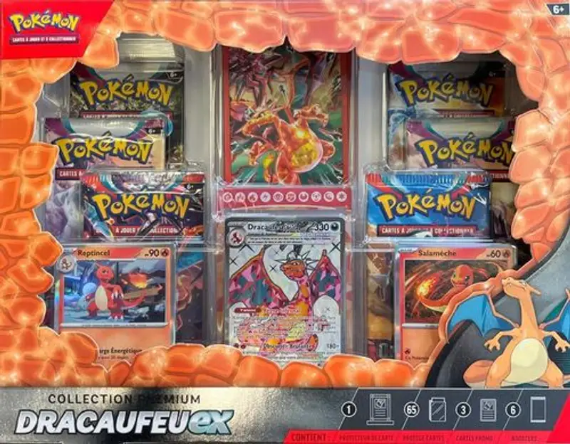 Coffret Collection Premium Dracaufeu Ex