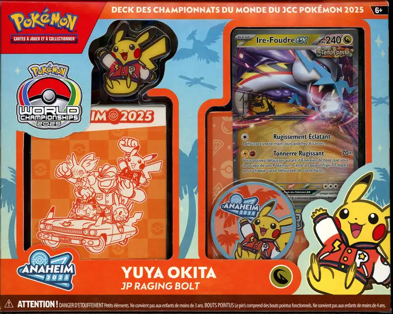Deck des Championnats du Monde 2025 Yuya Okita