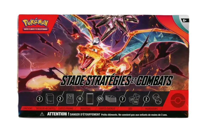 Coffret Stade Stratégies et Combats EV3 Flammes Obsidiennes