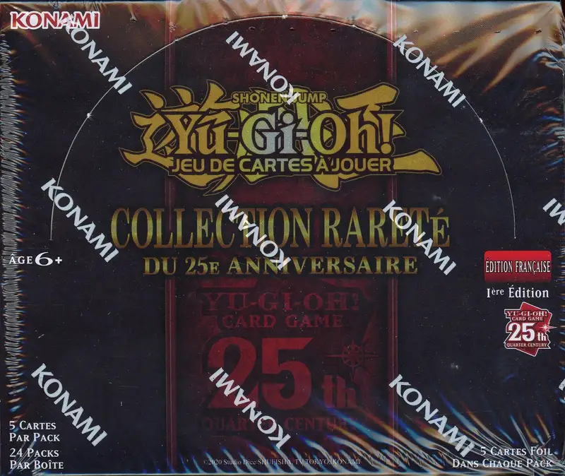 Display Yu-Gi-Oh! Collection Rareté du 25e Anniversaire