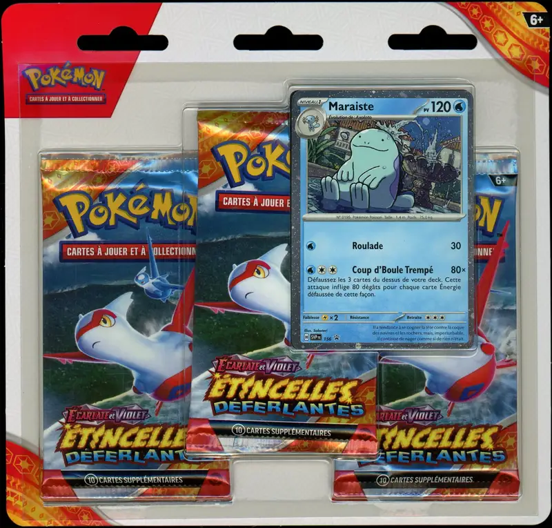 Tripack EV8 Etincelles Déferlantes