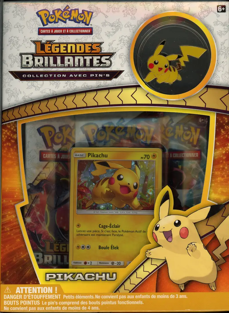 Coffret SL3.5 Légendes Brillantes Pikachu