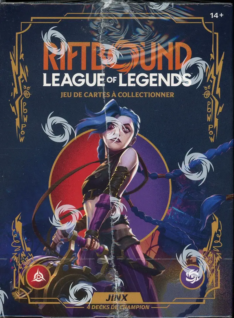 Display Riftbound Deck Jinx