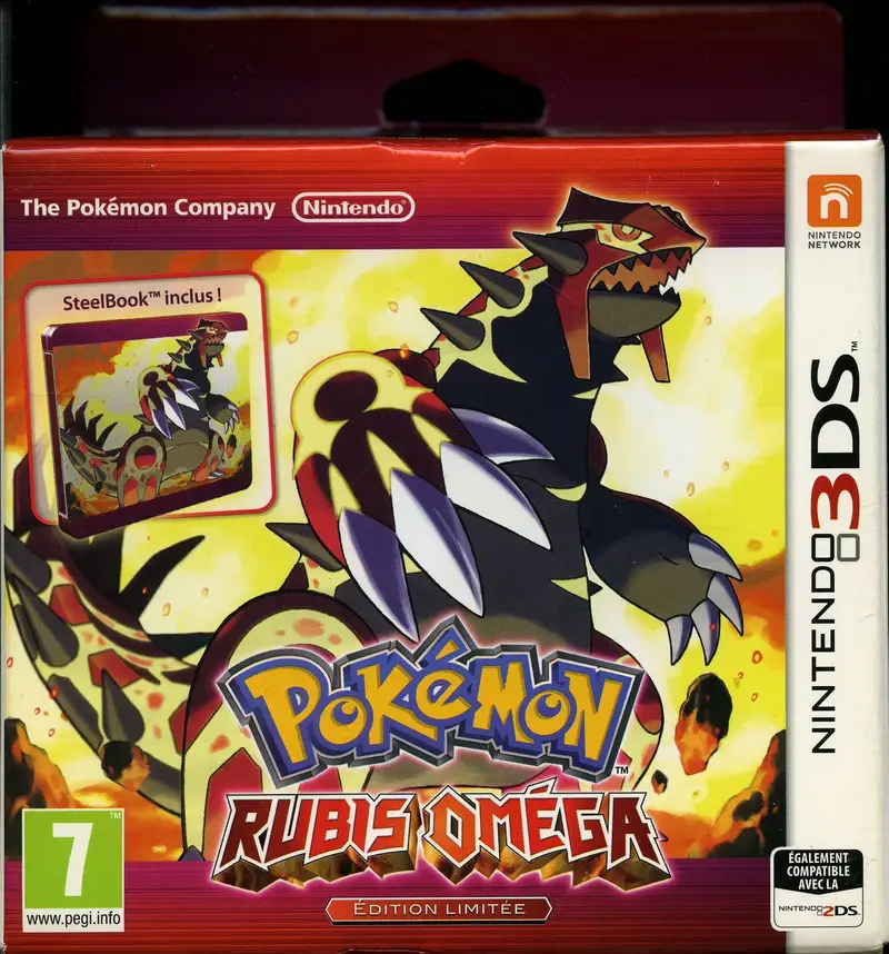 Jeu Nintendo 3DS Pokémon Rubis Oméga Edition Limitée