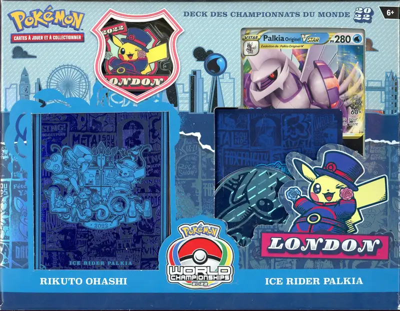 Deck des Championnats du Monde Rikuto Ohashi Ice Rider Palkia