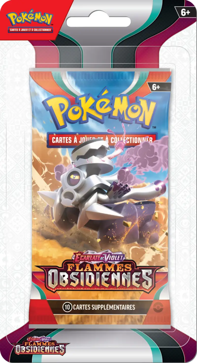 Booster Blister EV3 Flammes Obsidiennes
