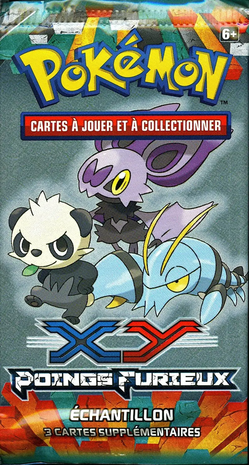 Booster Echantillon XY03 Poings Furieux