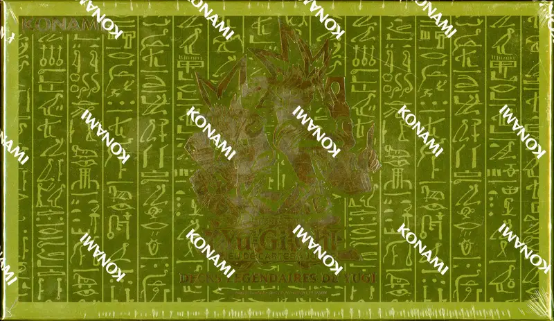 Coffret Yu-Gi-Oh! Decks Légendaires de Yugi