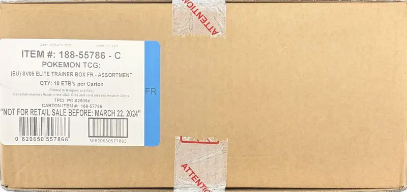 Case ETB EV5 Forces Temporelles