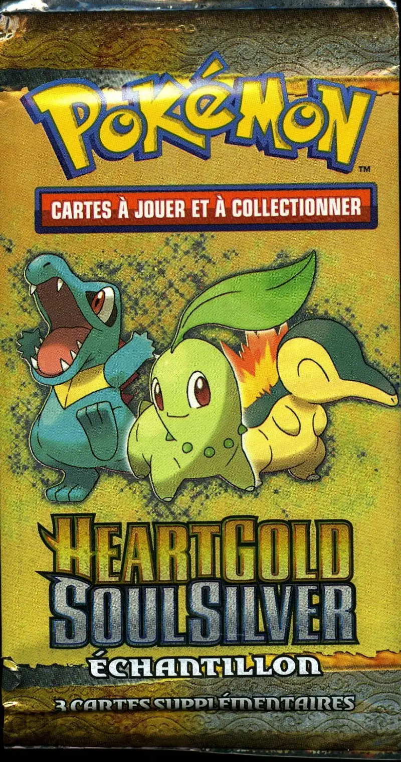 Booster Echantillon HGSS01 : HeartGold Soulsilver