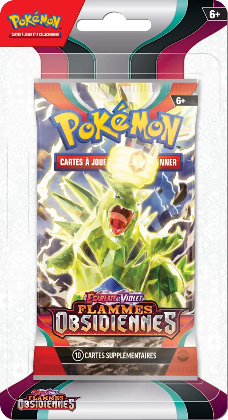 Booster Blister EV3 Flammes Obsidiennes