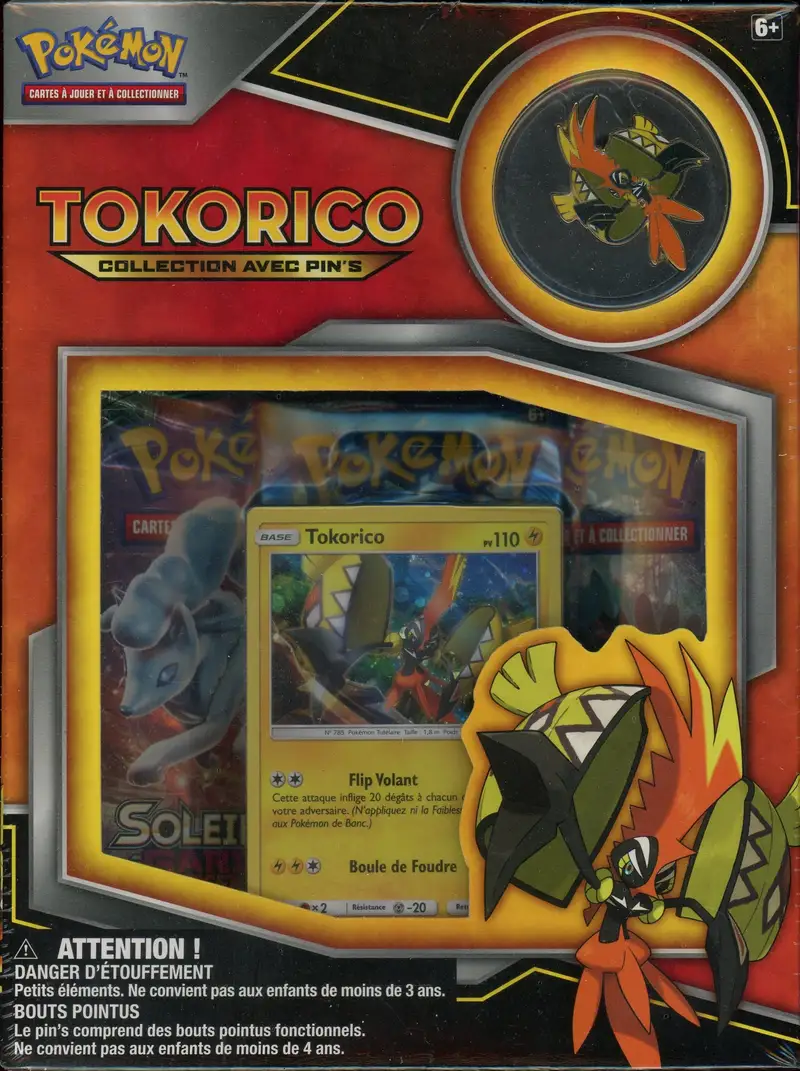 Coffret Collection avec Pin's Tokorico
