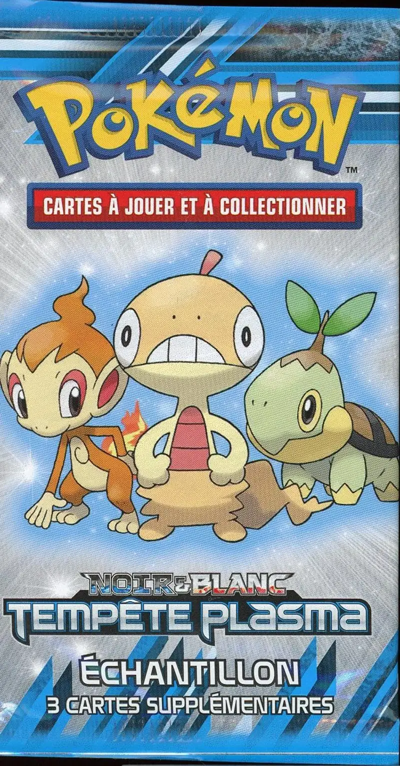 Booster Echantillon Noir & Blanc Tempête Plasma
